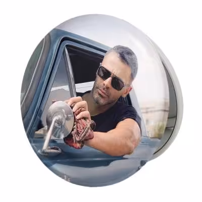 آینه جیبی خندالو طرح سیروان خسروی مدل تاشو کد 3989