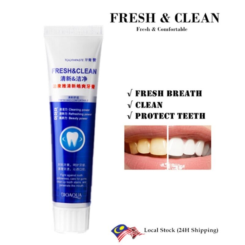 خمیر دندان سفید کننده بیواکوا مدل fresh