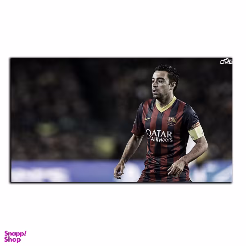 تابلو شاسی بکلیت طرح بازیکن فوتبال باشگاه بارسلونا ژاوی آلونسو مدل SH-S6759