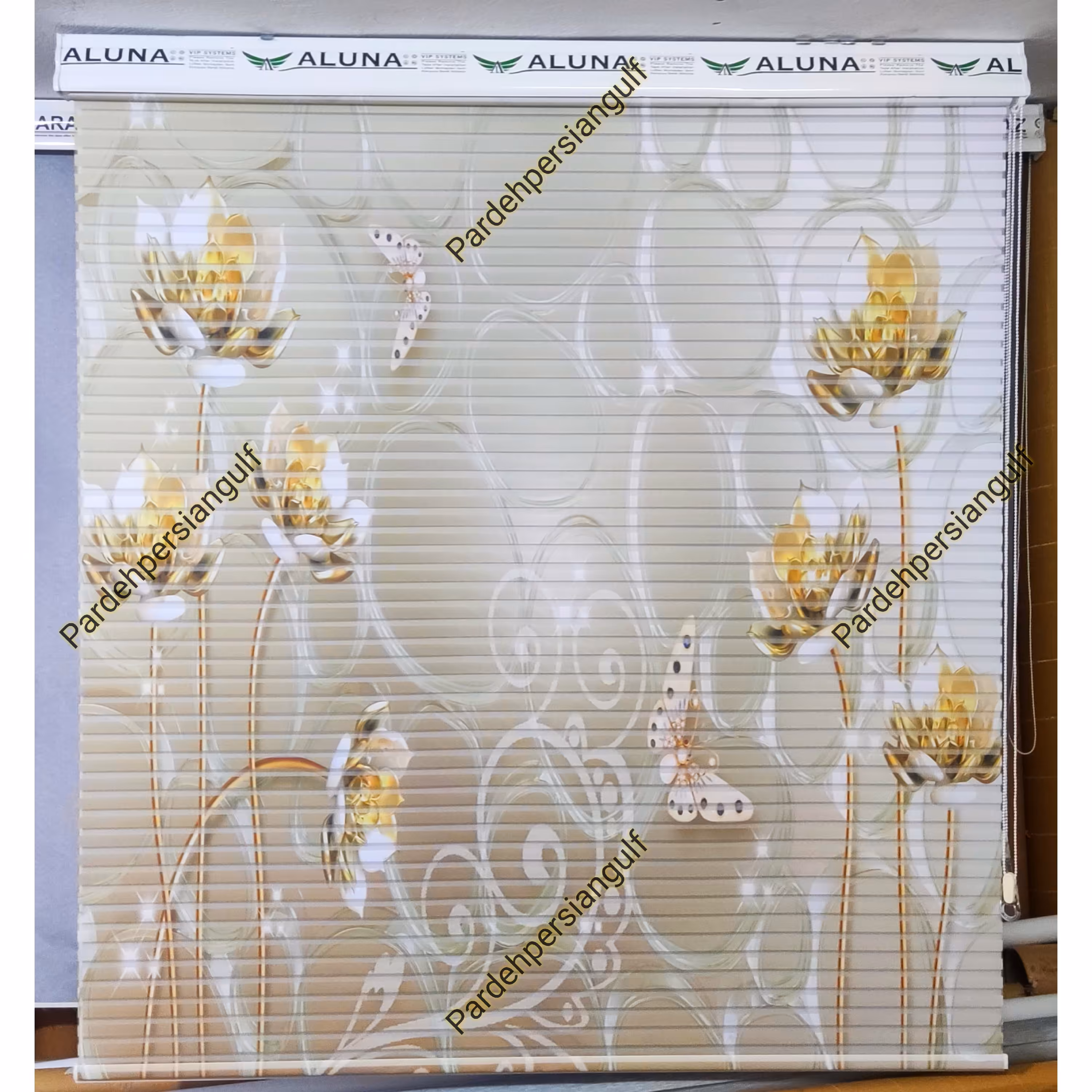 پرده دومکانیزم چاپی و زبرا سه بعدی چاپ طرح دلخواه ارسال رایگان 