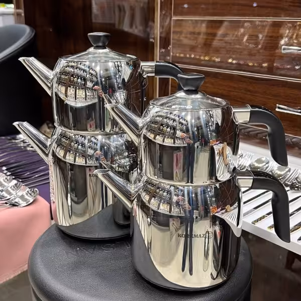 کتری و وقوری استیل کرکماز