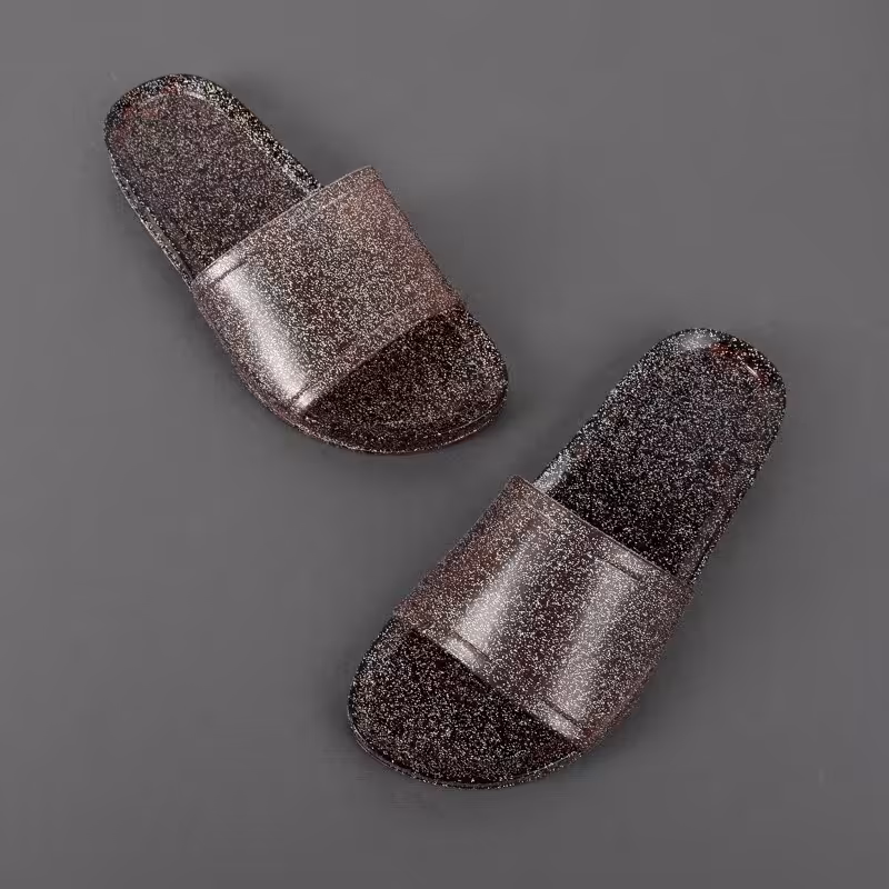 دمپایی نیکتا LP-023 اکلیلی  کد 2180 قهوه ا ی