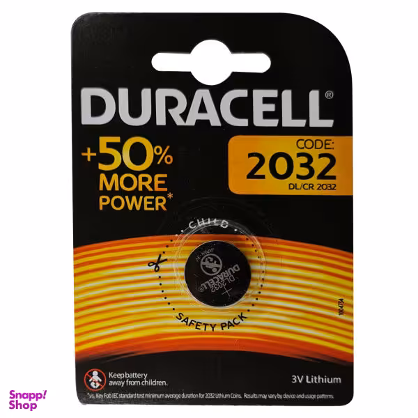 باتری سکه ای دوراسل (Duracell) مدل Cr-2032