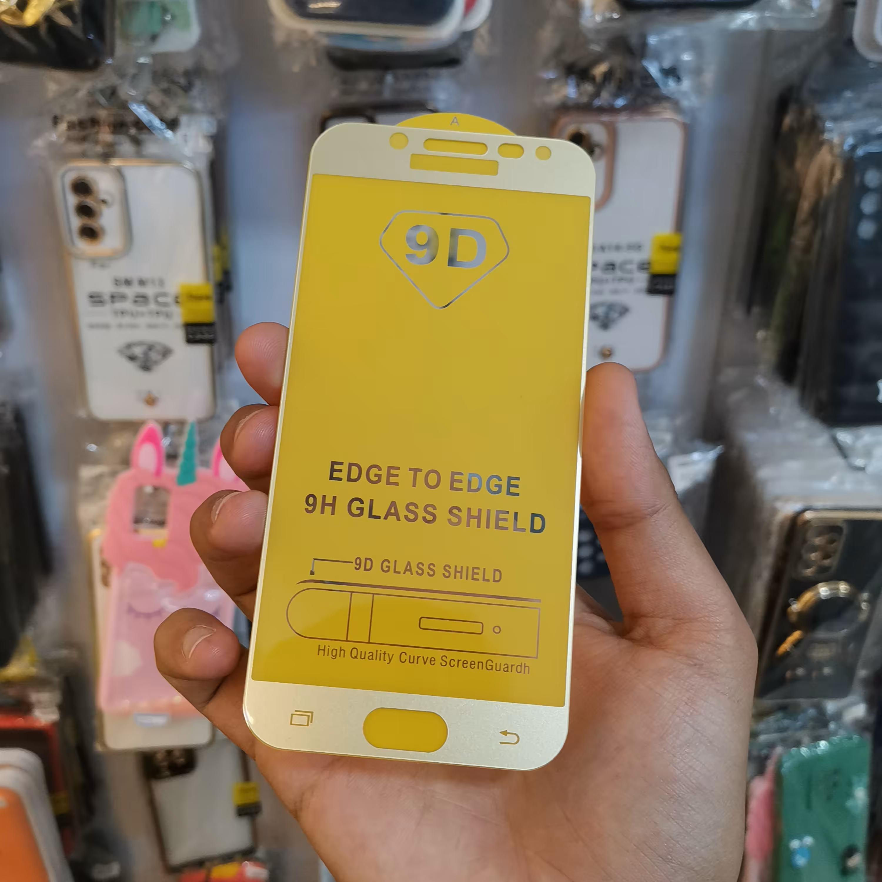 گلس شیشه ای فول مناسب برای گوشی موبایل سامسونگ Samsung Galaxy J5 Pro ( j5pro) 