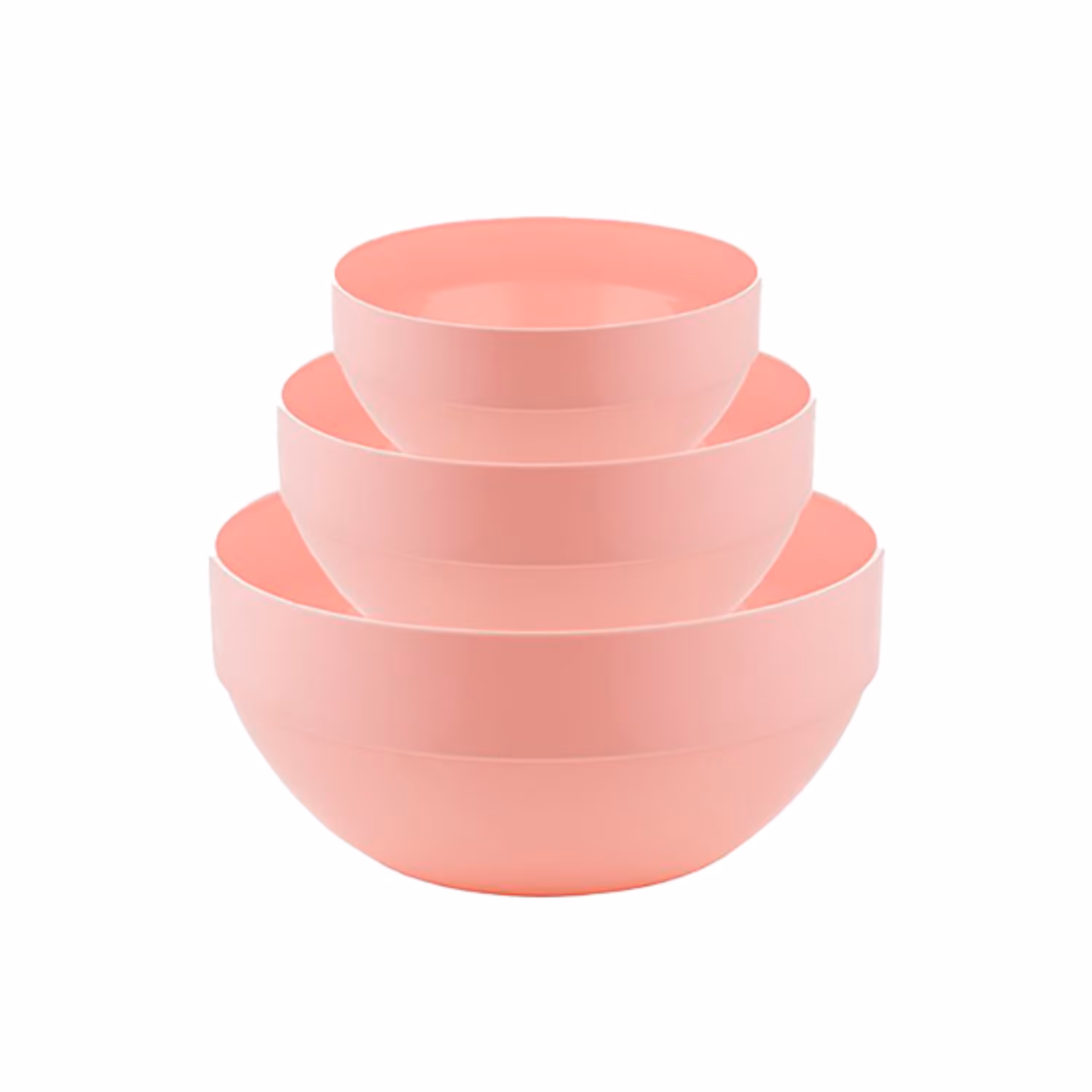 ست کاسه گرد سه سایز ساده لیمون مدل 1146