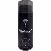 اسپری خوشبو کننده بدن مردانه با رایحه بلک افغان ریکاردو


Ricardo Black Afghan Deodorant For Men
