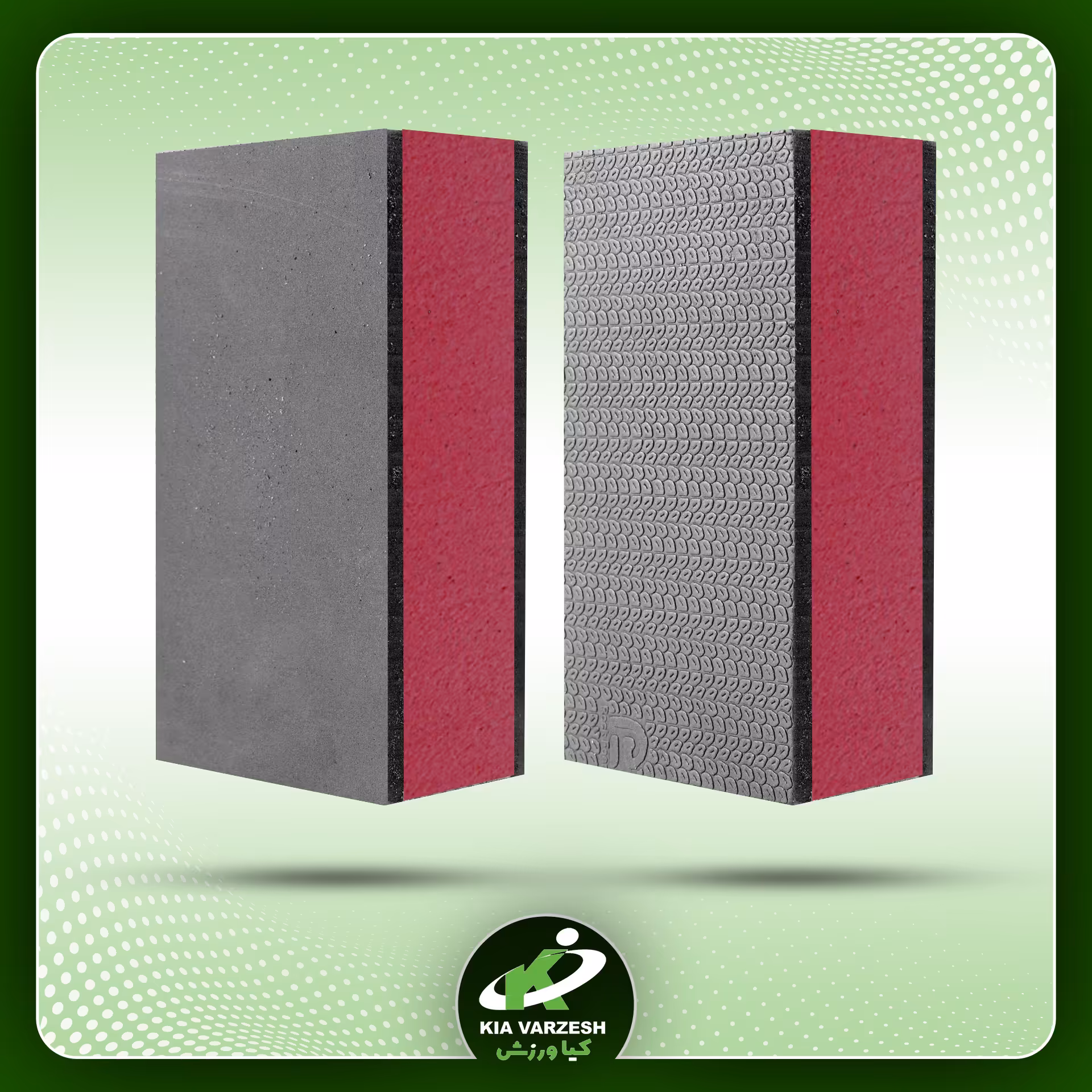 آجر یوگا طرح دار