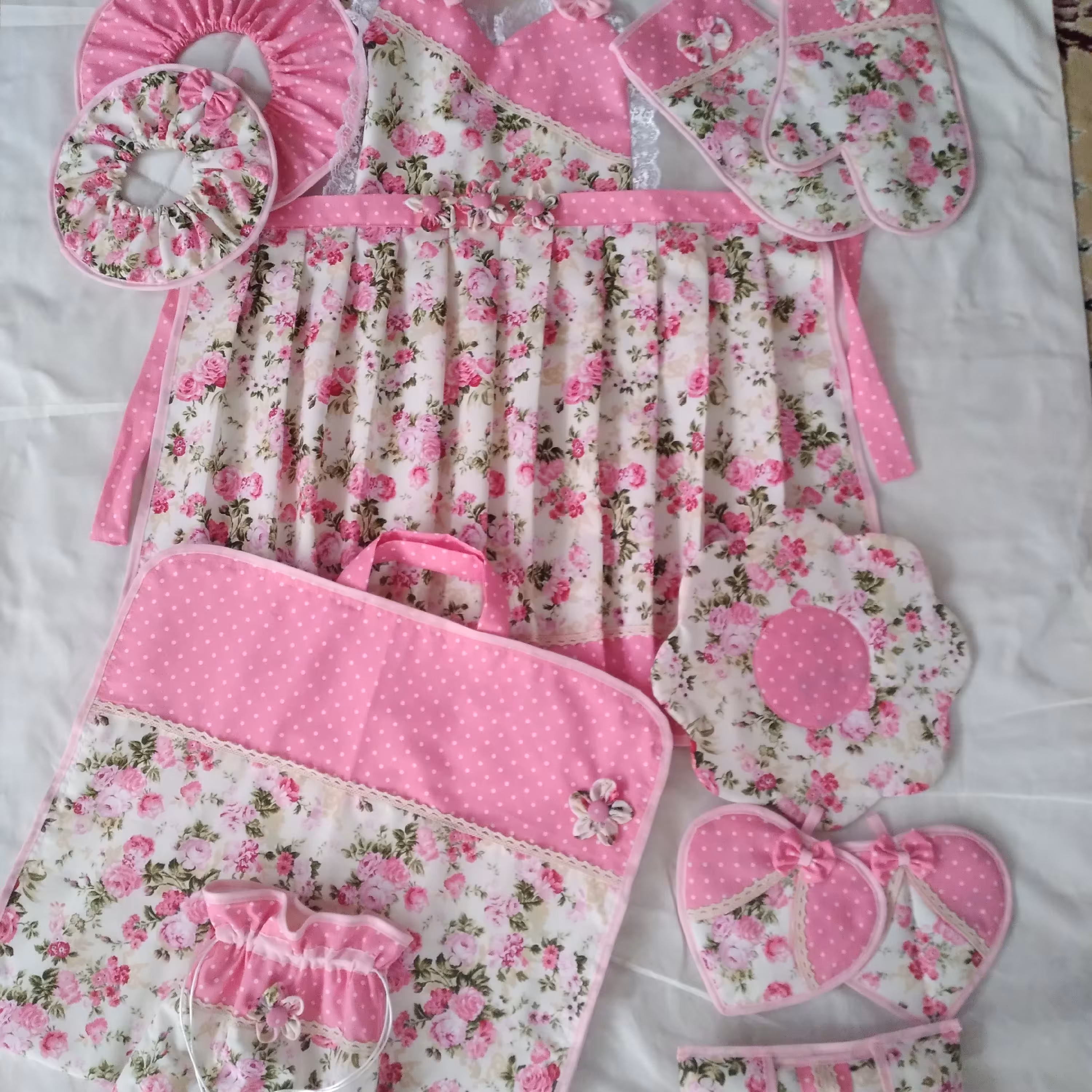 سرویس پارچه ای 13 تکه زیبا