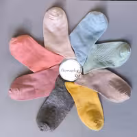 جوراب مچی رنگارنگ پاستلی