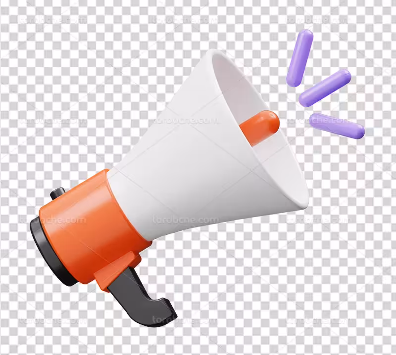 عکس PNG مگافون | گرافیک با طعم تربچه