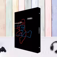 کلاسور 26 حلقه 100 برگ پديده نقش طرح Mario