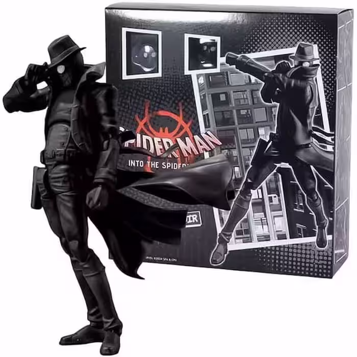 اکشن فیگور اسپایدرمن مایلز مورالز Spiderman Marvel Noir Detective Miles Morales