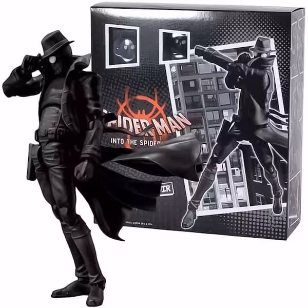 اکشن فیگور اسپایدرمن مایلز مورالز Spiderman Marvel Noir Detective Miles Morales