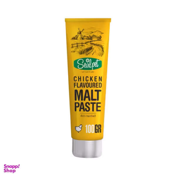 خمیر مالت آنتی هربال گربه سویل مدل مرغ وزن 100 گرم