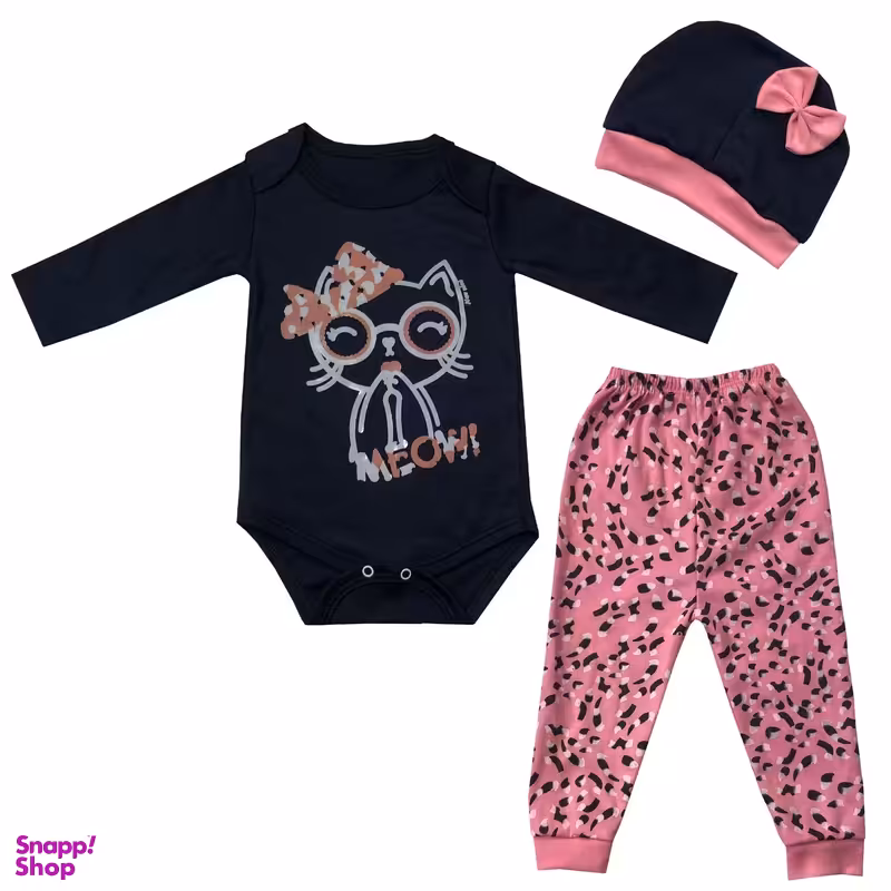 ست سه تکه مدل گربه