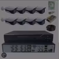 دوربین مداربسته با کلیه تجهیزات