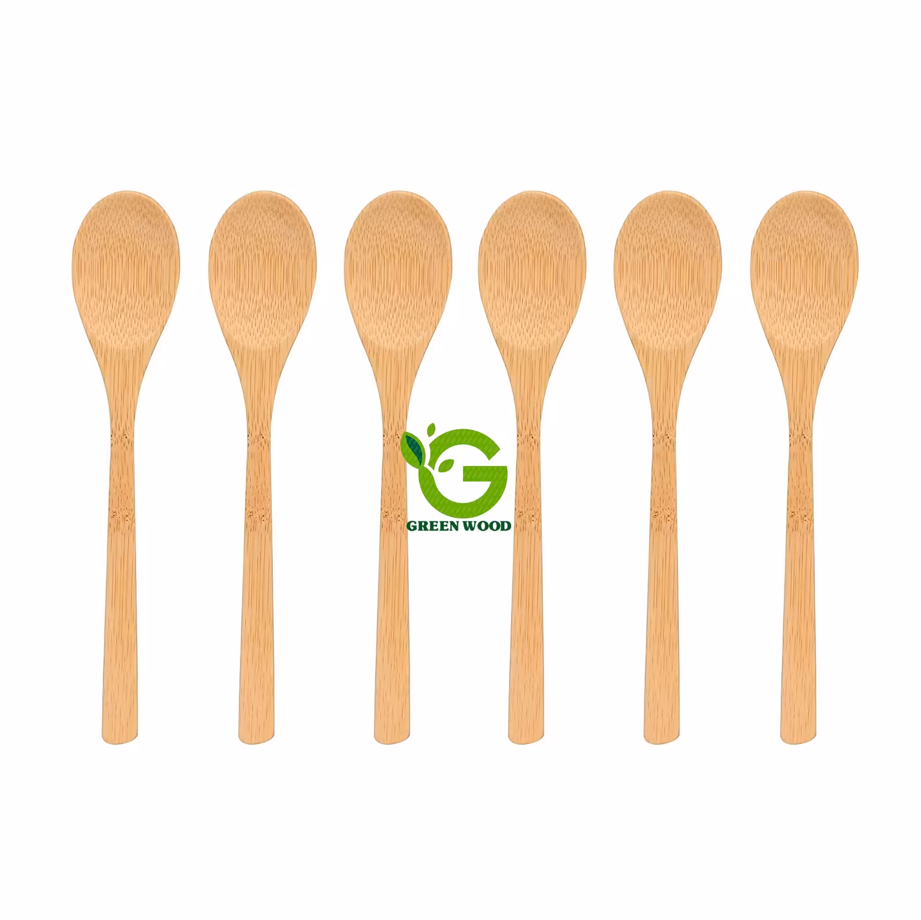 قاشق غذاخوری 6 عددی بامبو مدل L20 کد Gw50601011