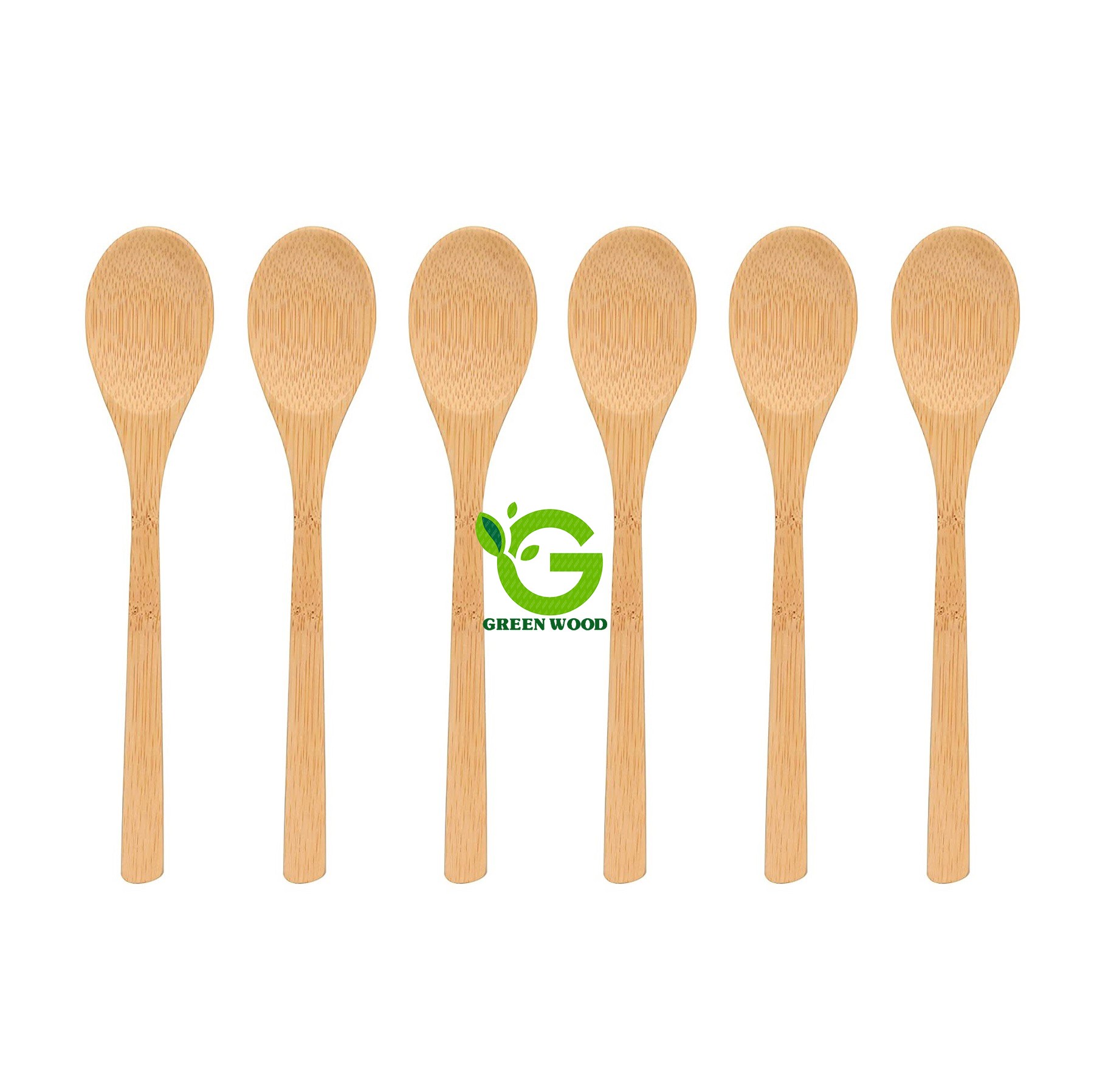 قاشق غذاخوری 6 عددی بامبو مدل L20 کد Gw50601011