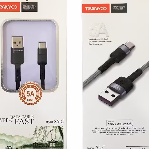 کابل شارژ MicroUSB ترانیو مدل S5-V