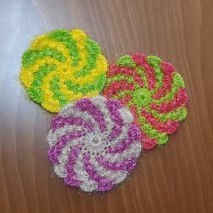 اسکاچ فرفره ای در رنگ های متنوع و زیبا