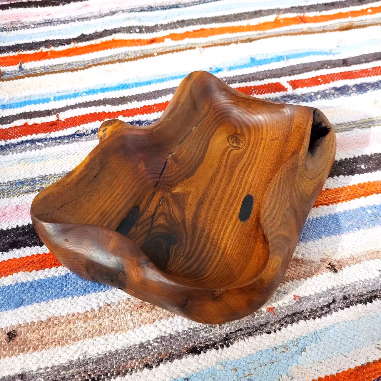 ظرف پذیرایی چوبی روستیک