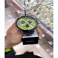 ساعت فلزی مردانه Neon Dial Steel Matte مشکی Transition Windساعت مچی Quantum