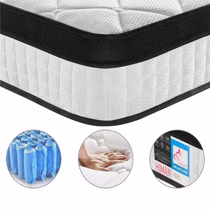 تشک هیمن مدل M3 دونفره سایز 200x200 سانتی متر به همراه محافظ تشک ارسال رایگان