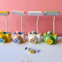 چراغ مطالعه یا چراغ خواب شارژی طرح دوربین فانتزی وارداتی تراش دار پاک کن جامدادی سه کاره یو اس بی دار وارداتی