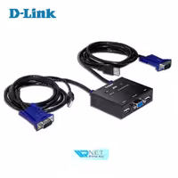 سوییچ 2 پورت USB KVM دی لینک مدل D-Link DKVM-221