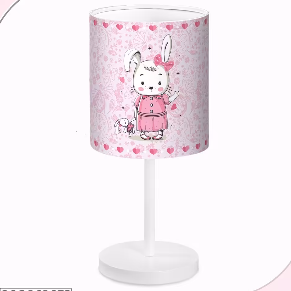 آباژور اتاق  کودک طرح خرگوش ایستاده کد 7748