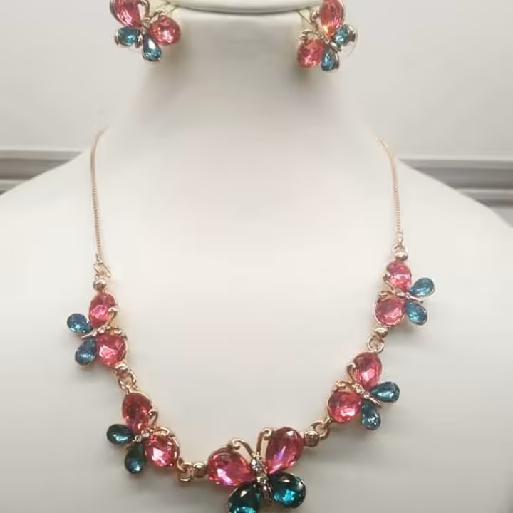 نیم ست برند وینویز طرح چند پروانه