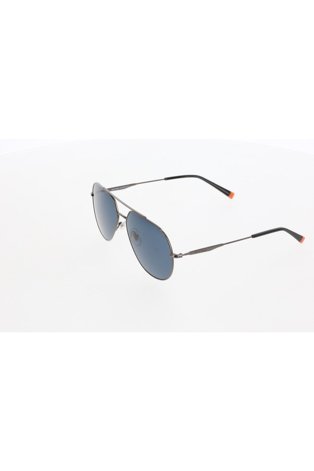 عینک آفتابی چند رنگ مردانه MU2259 61 14 150 آبی؟ شیشه ای | 2023 Season Gun Framed Mustang