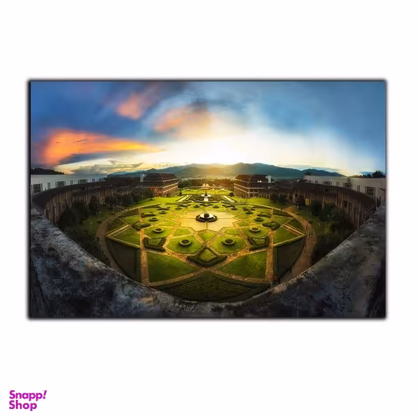 تابلو شاسی بکلیت طرح معماری باغ و فضای سبز مدل SH-S2886