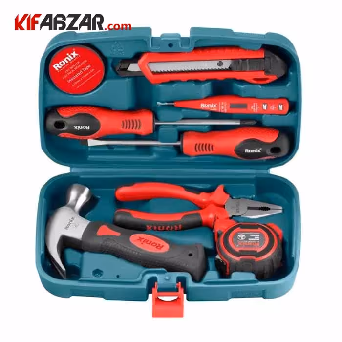 مجموعه ابزار دستی 8  عددی رونیکس مدل RS-0002