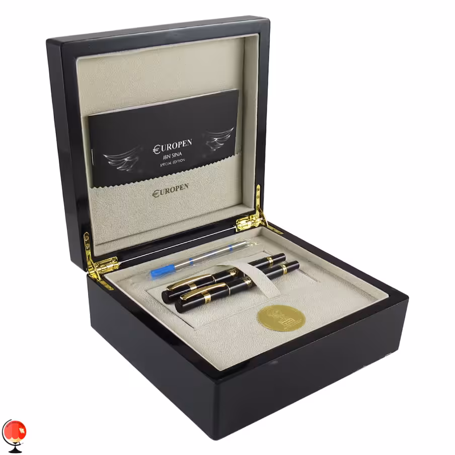 ست کلکسیونی خودنویس و روان نویس یوروپن مدل ابن سینا