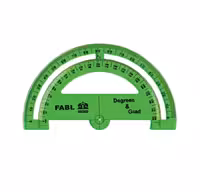 نقاله 180 درجه نيم دايره گراديان فابل