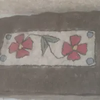 نمد پشم گوسفند رنگ تیره سایز بزرگ (تشک و زیرانداز نمد پشمی گوسفندی)