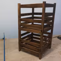 جای سیب و پیاز، چوب روسی، رنگ سیلر کیلر، سایز؛ 80×35×42