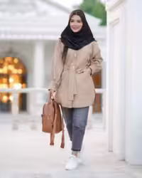 مانتو اسپرت زنانه داکرون نگار