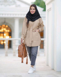 مانتو اسپرت زنانه داکرون نگار