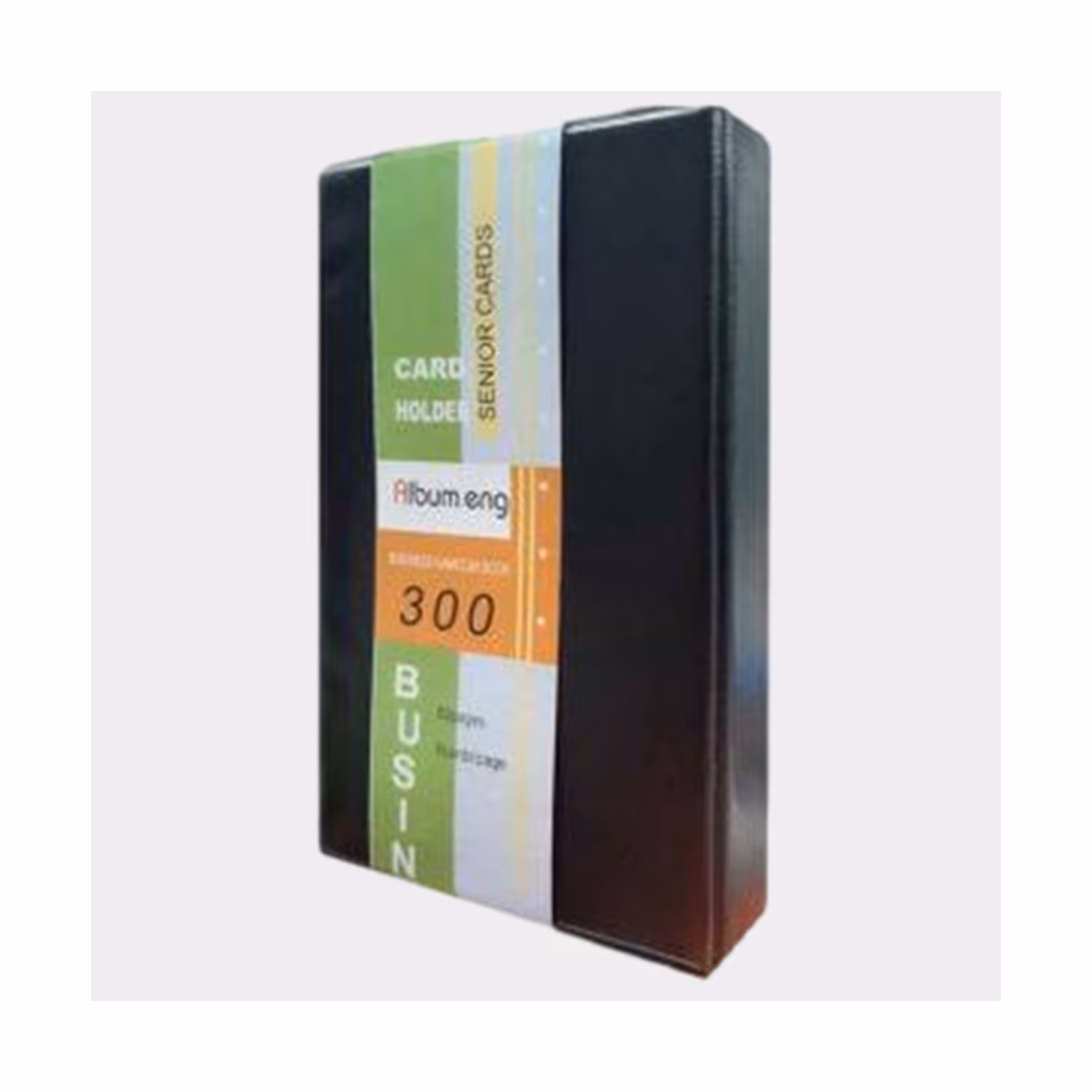 آلبوم کارت ویزیت 300 تایی طرح چرم تک جلدی 