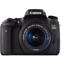 دوربین کانن مدل EOS 760D با لنز 55-18