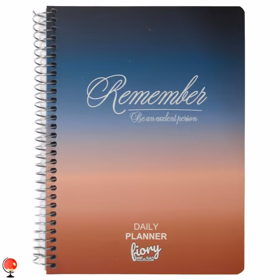 پلنر روزانه انگلیسی طرح مریخ مستر راد