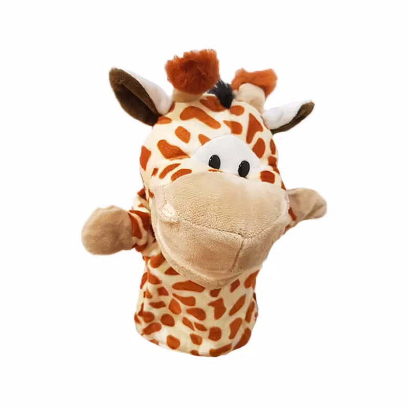 پاپت و عروسک نمایشی زرافه مدل JW015