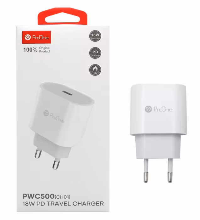 شارژر دیواری پرووان 18 وات مدل PWC500(CH01)