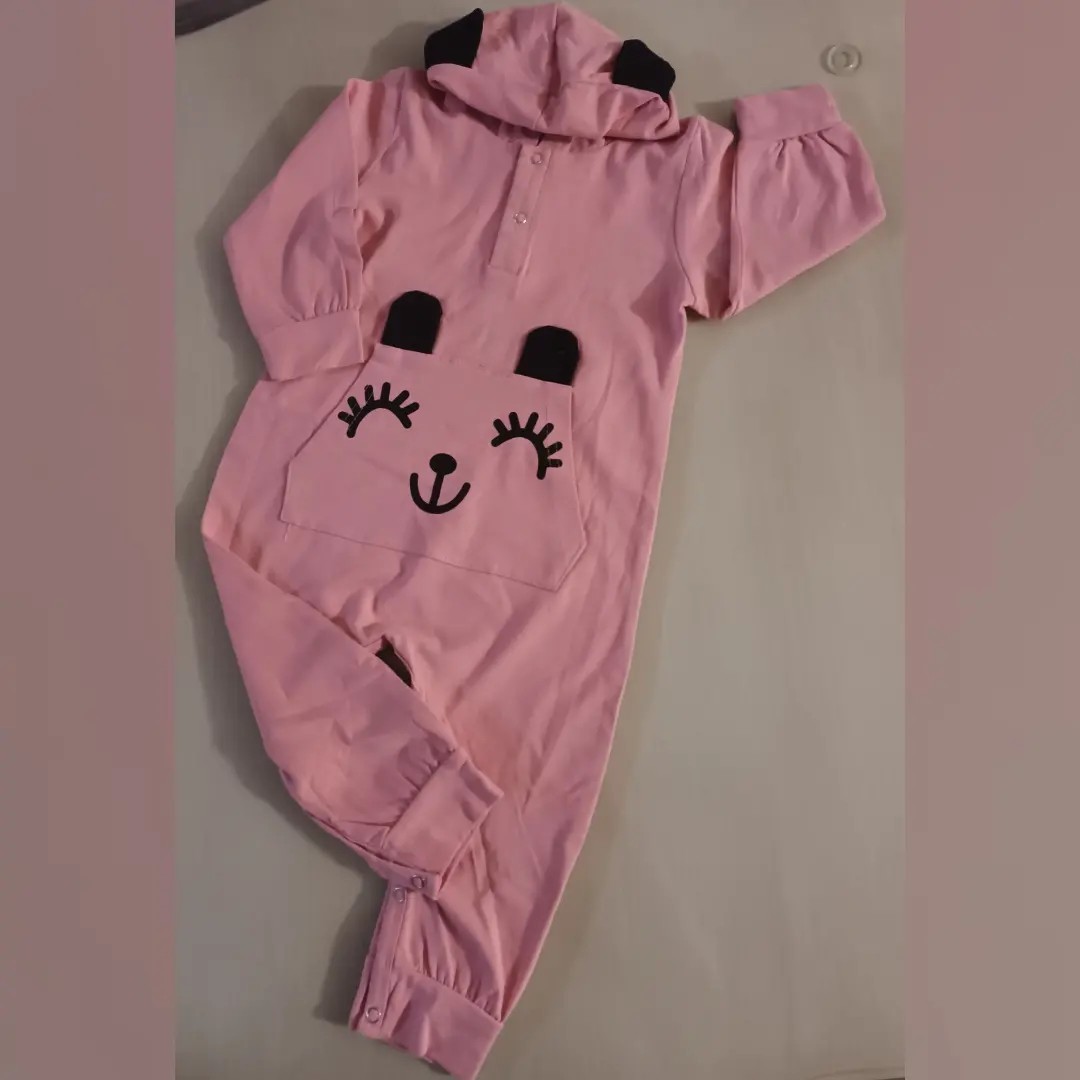 سرهمی کلاهدار گربه ای صورتی وارداتی