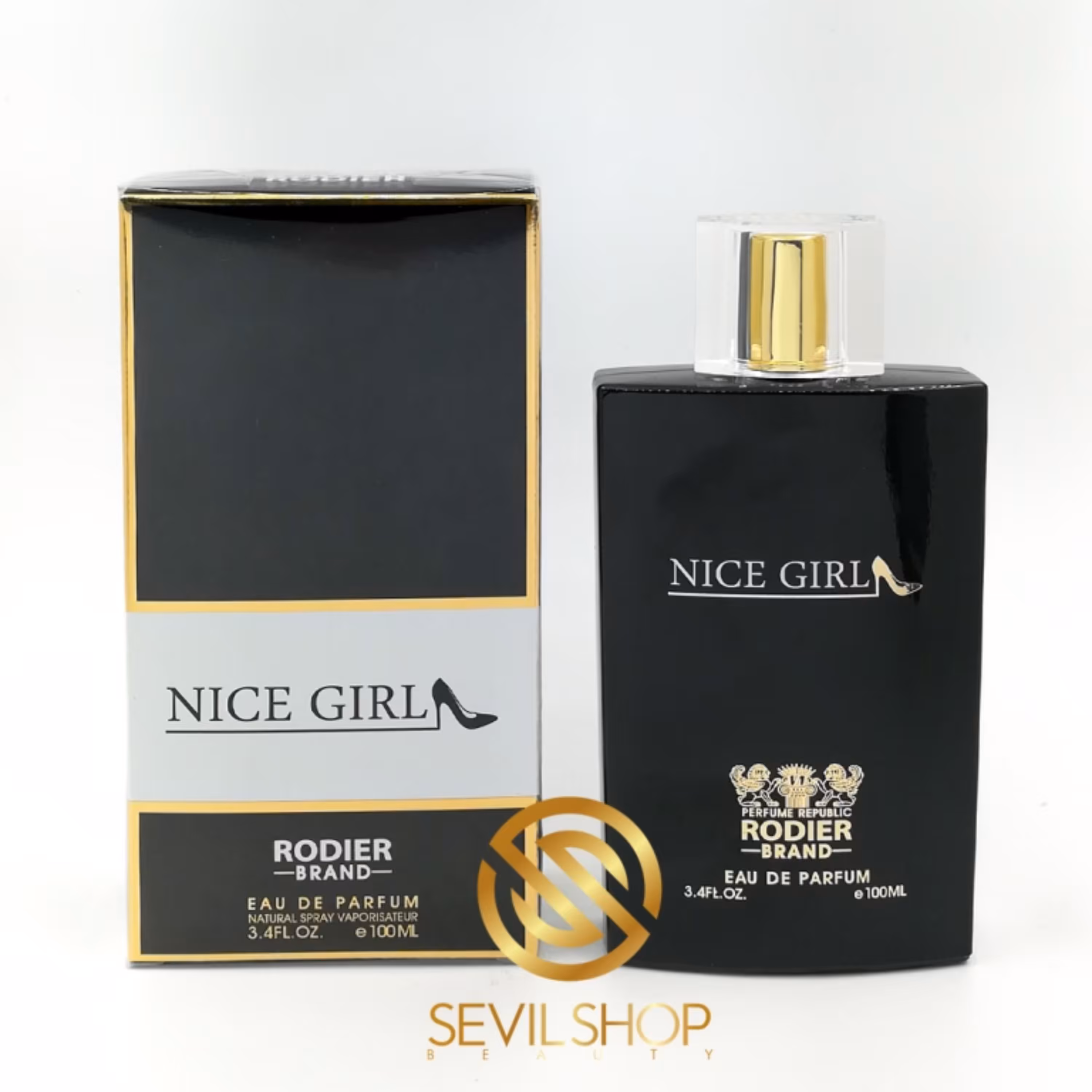 ادکلن ادو پرفیوم زنانه رودیر مدل گودگرل NICE GIRL حجم 100 میلی لیتر