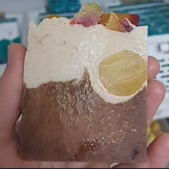 صابون زردچوبه سفیداب