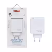 شارژر دیواری فست تک پورت ترانیو مدل EU2 55W