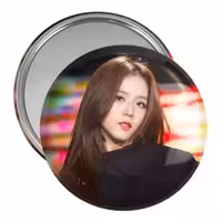 آینه جیبی خندالو مدل جیسو بلک پینک Black Pink کد 14149